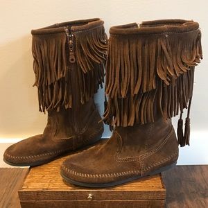 Women’s Minnetonka Fringe Boots